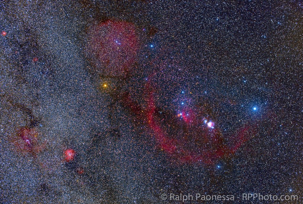 Orion Constellation Area